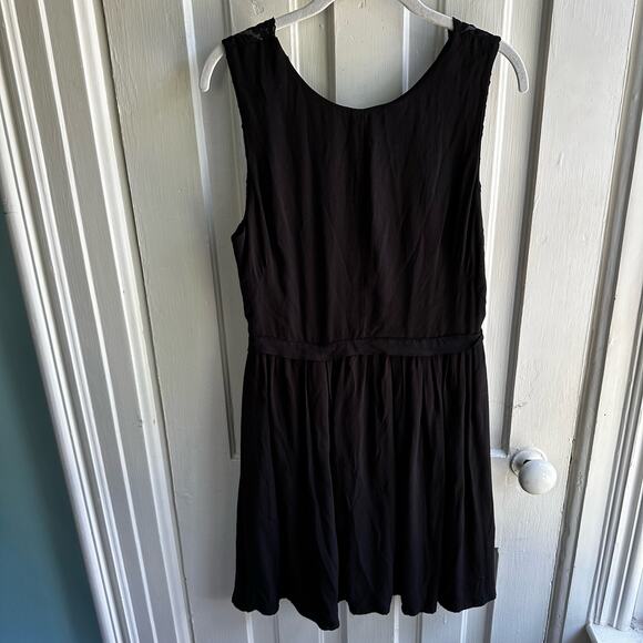 FRNCH Morgan Lace Trim Fit and Flare Dress NWT - Picture 2 of 10